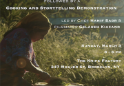 COOKING AND STORYTELLING DEMONSTRATION